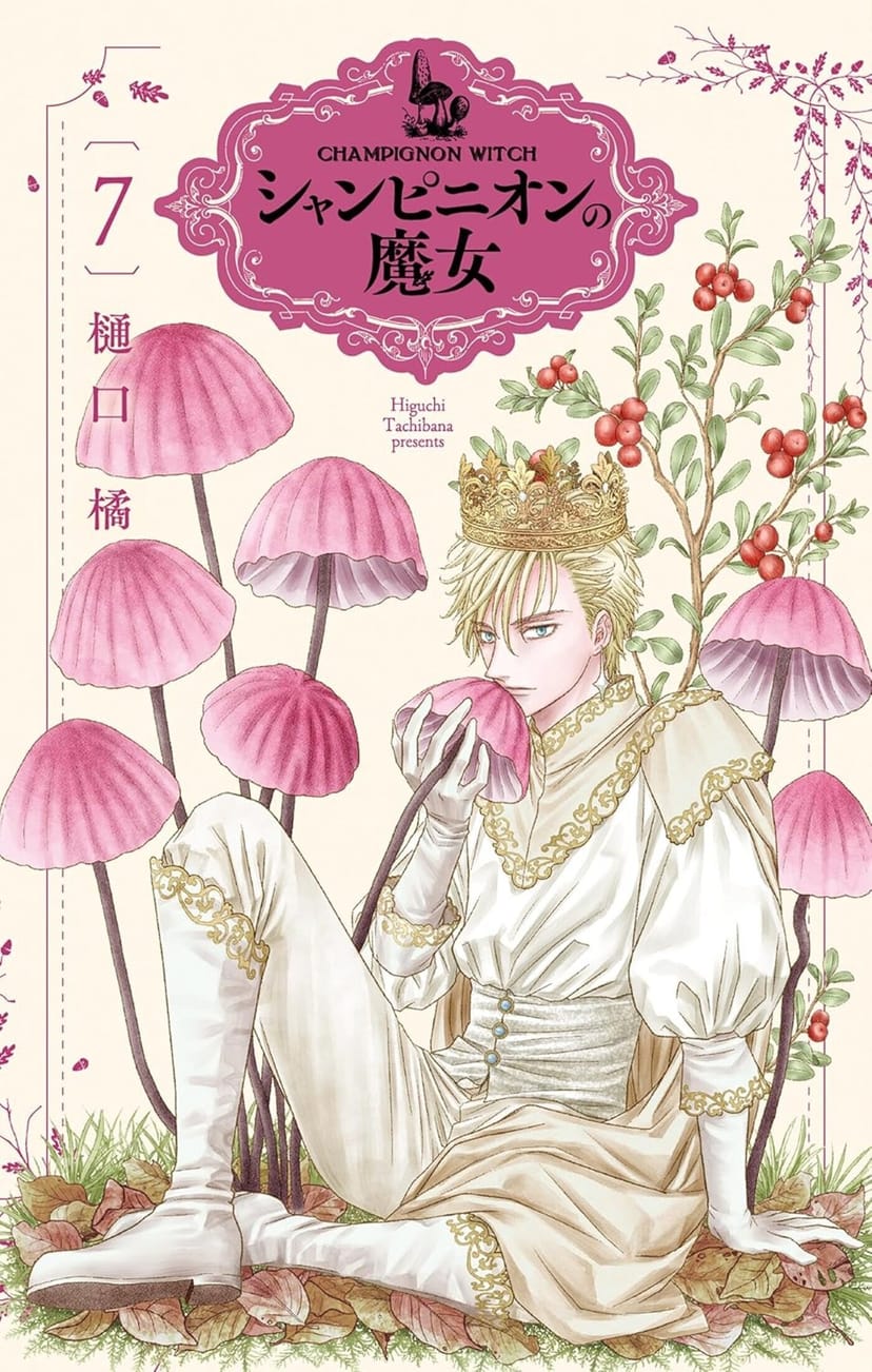 Couverture La sorcière aux champignons T7
